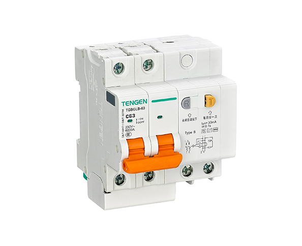 Aptomat chống dòng rò quá tải RCBO TGBGLB-63