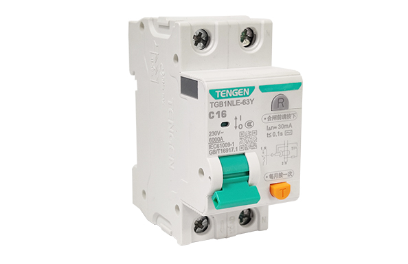 Aptomat chống dòng rò quá tải RCBO TGB1NLE-63Y